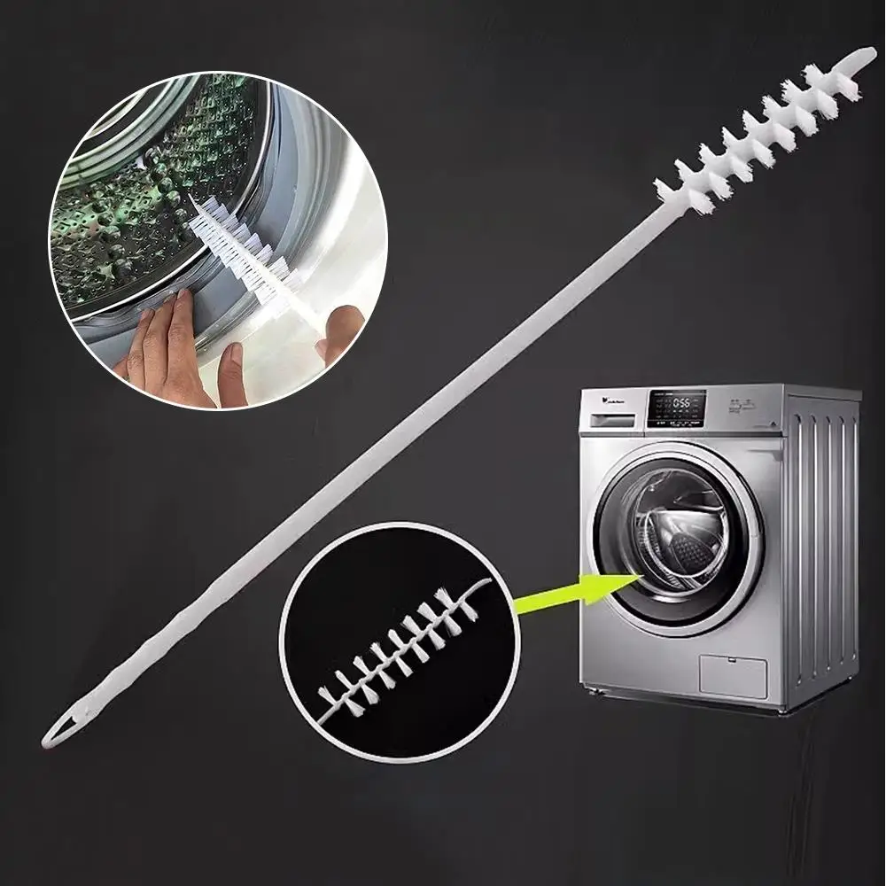 1 Stück 57 cm lange Waschmaschinenbürste mit flexiblem Nylonborstenreiniger für die Innentrommel, Klimaanlage und Lüfterschlitze – Detail 4