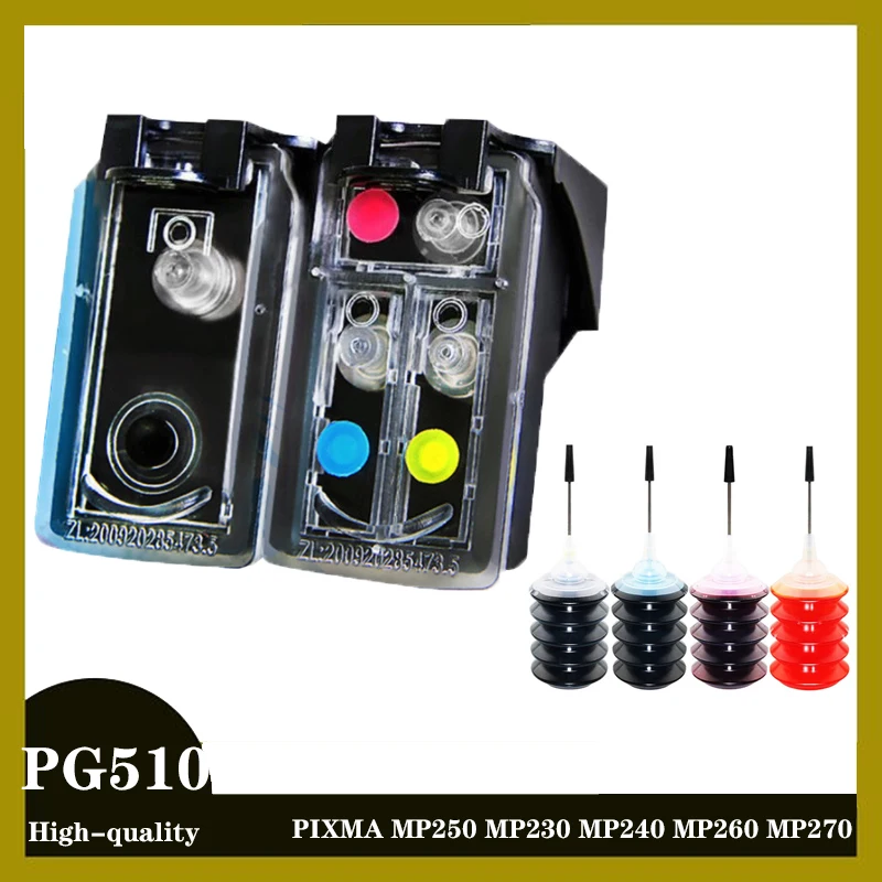 Compatible Ink Cartridge PG 510 CL 511 For Canon PG510 CL511 PIXMA MP250 MP230 MP240 MP260 MP270 MP272 MP280 printer