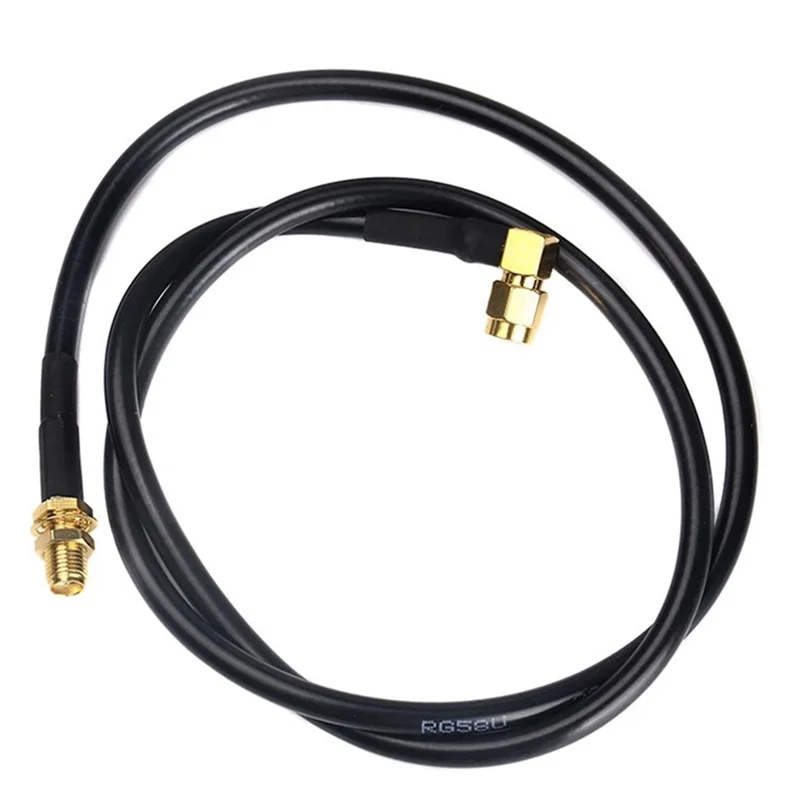 

ABKI-100Cm AR-152 AR-148 SMA Male To Female Two Way Radio Antenna Coaxial Extend Cable For Baofeng UV-5R UV-82 UV-9R Walkie