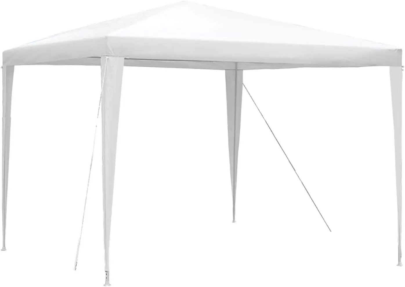 3x3 سرادق أكشاك، خيمة التخييم الزفاف أكشاك حديقة سقيفة في الهواء الطلق حزب المظلة فناء Carport سيارة، الأبيض حقيبة حمل المياه Resis