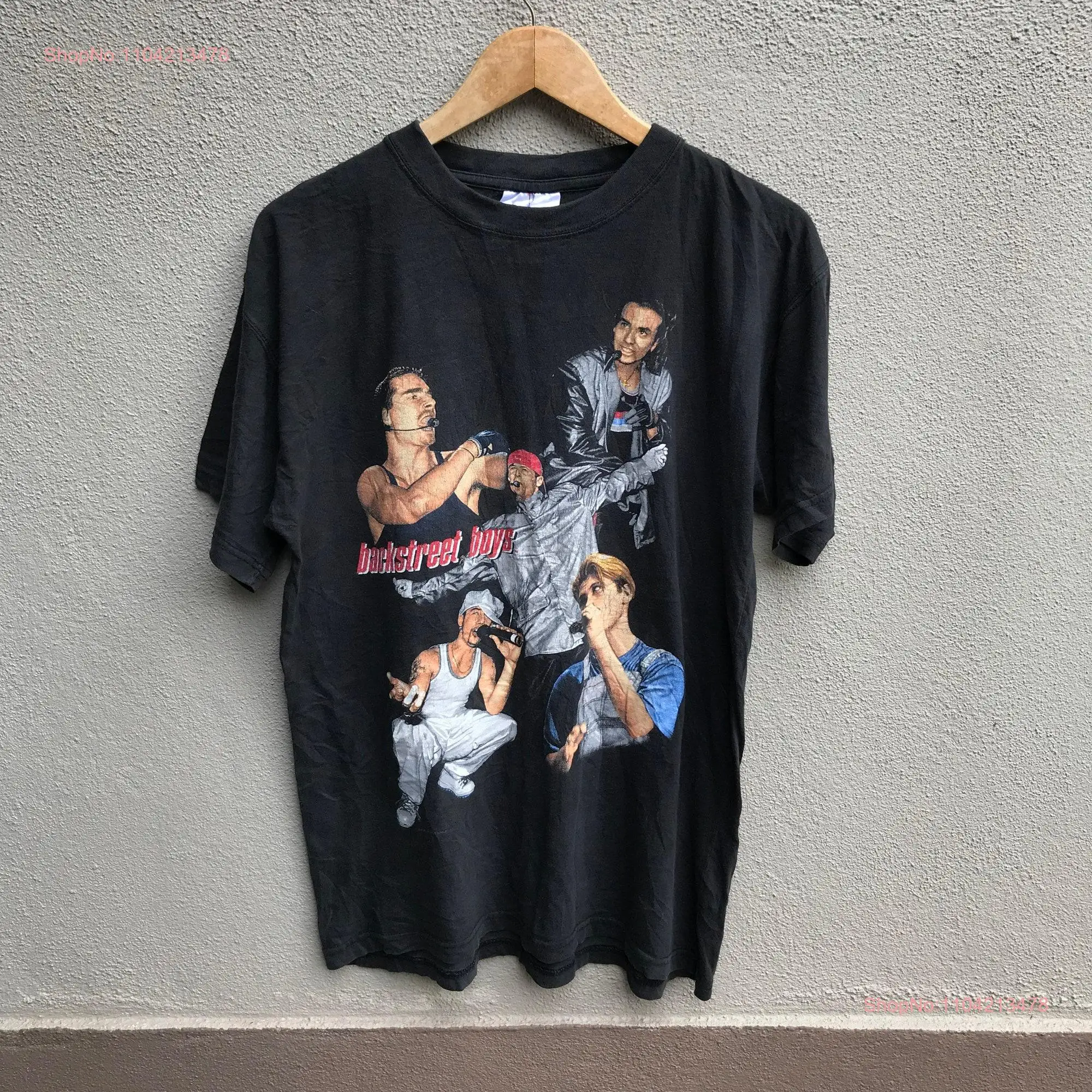 Vintage BACKSTREET BOYS boy band tee tour long or short sleeves