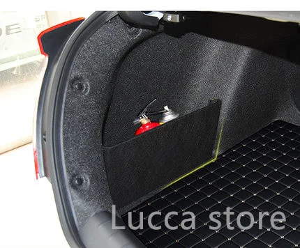 For Honda Accord 2008-2021 Car Accessories Flannel Auto Trunk Side Storage Organizer Board Partitions Plate Tail Box Shield