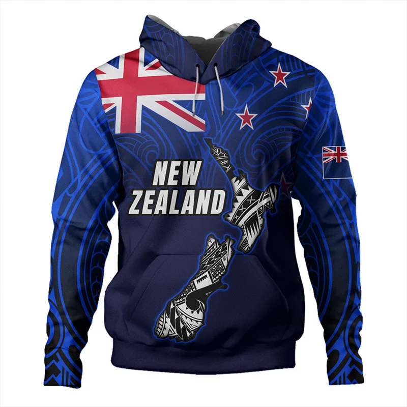 New Zealand Personalised Hoodie Waitangi Day Maori Graphic Hoodie Y2k Flag New In Hoodies & Sweatshirts Hoodies For Men Pullover