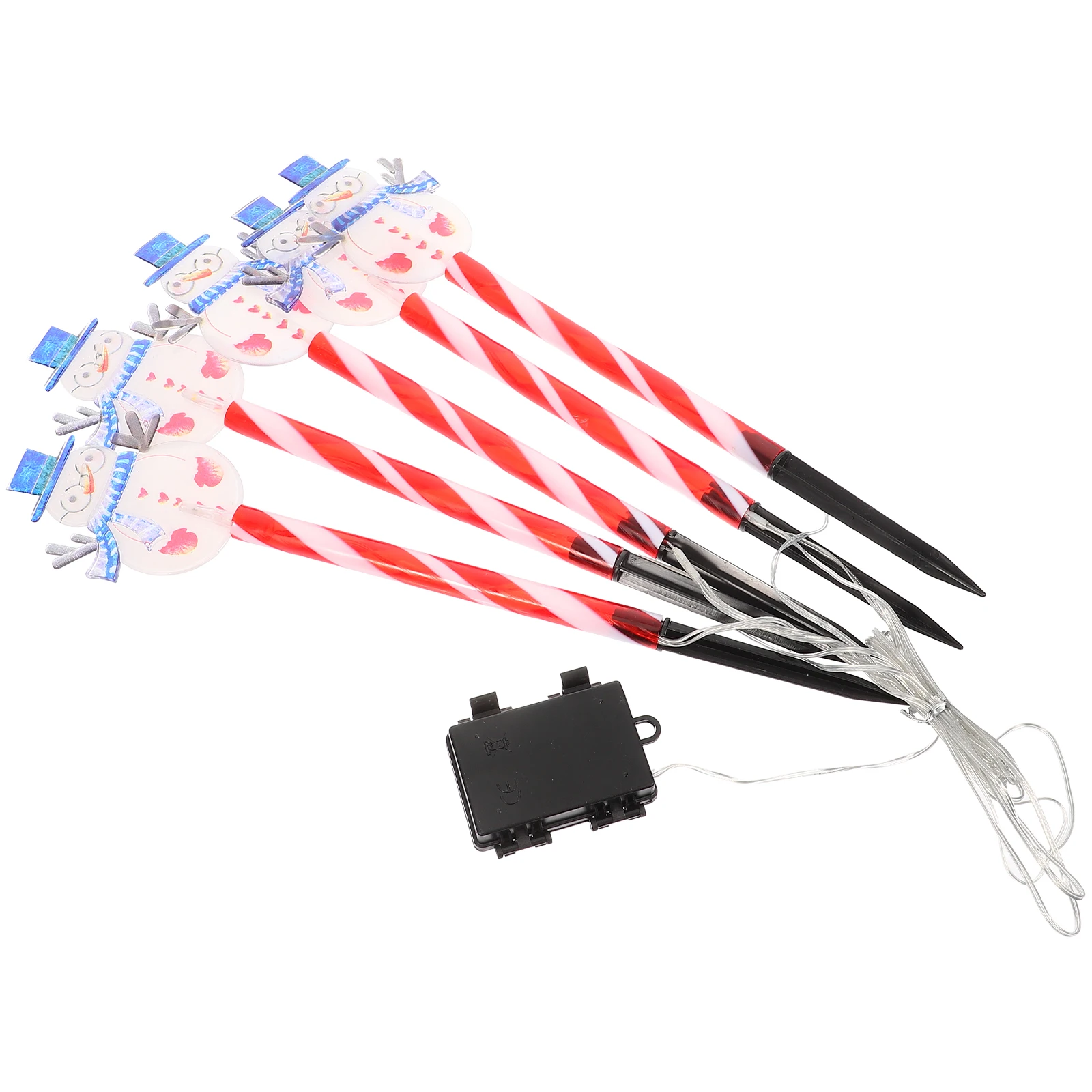 

1Set LED Christmas Pathway Stake Light Outdoor Garden Yard Rainproof Christmas Light Ground Stakes Holiday Decoration