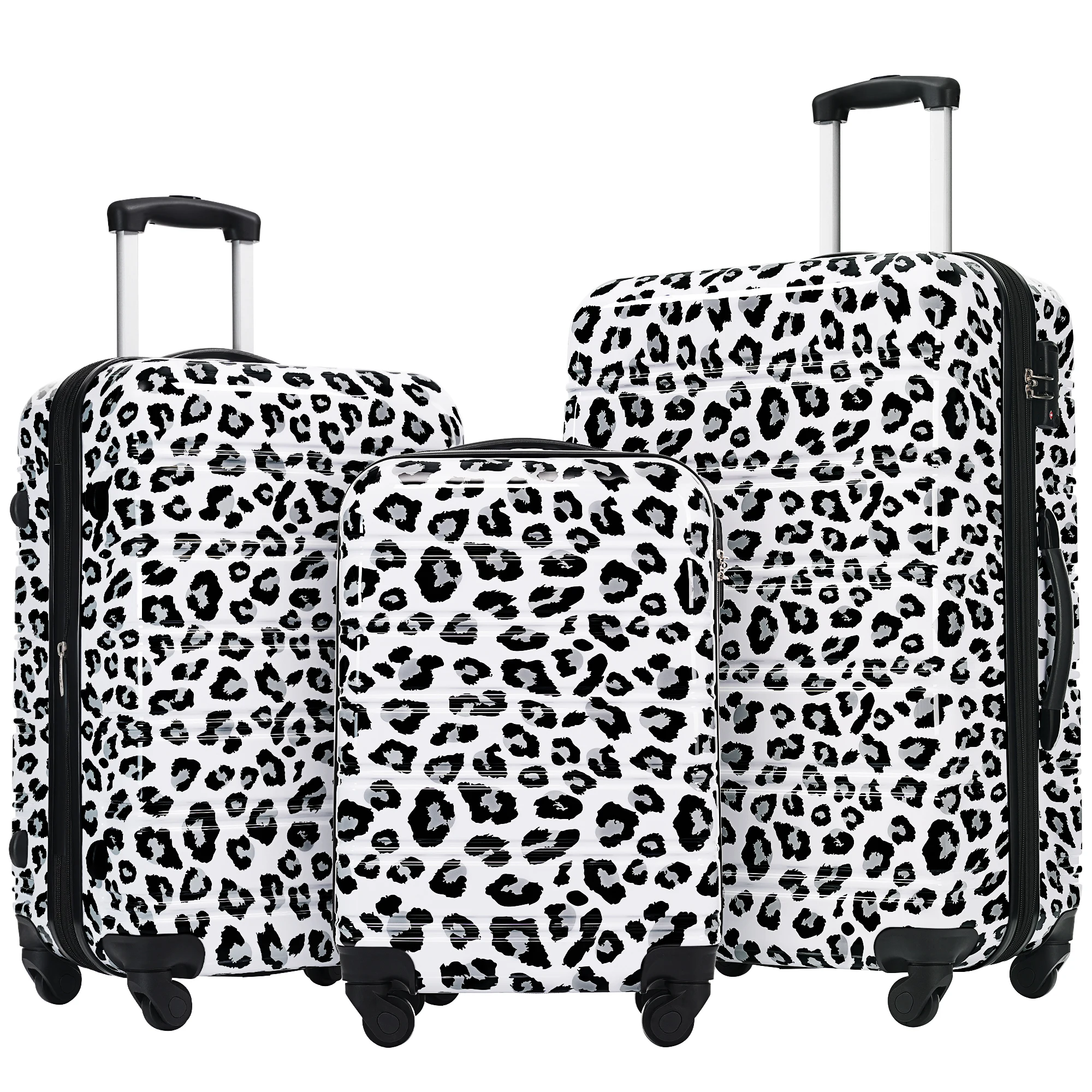 

Hardshell Luggage Sets 3 pcs Spinner Suitcase with TSA Lock Lightweight-20"+24"+28" Luggages koffer handbagage