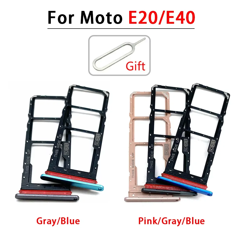 10Pcs，SIM Card Tray Slot Chip drawer Holder Adapter Accessories For Moto G85 G84 G04S G13 G14 G15 G22 G23 G05 E13 E14 E20 E30 image 3