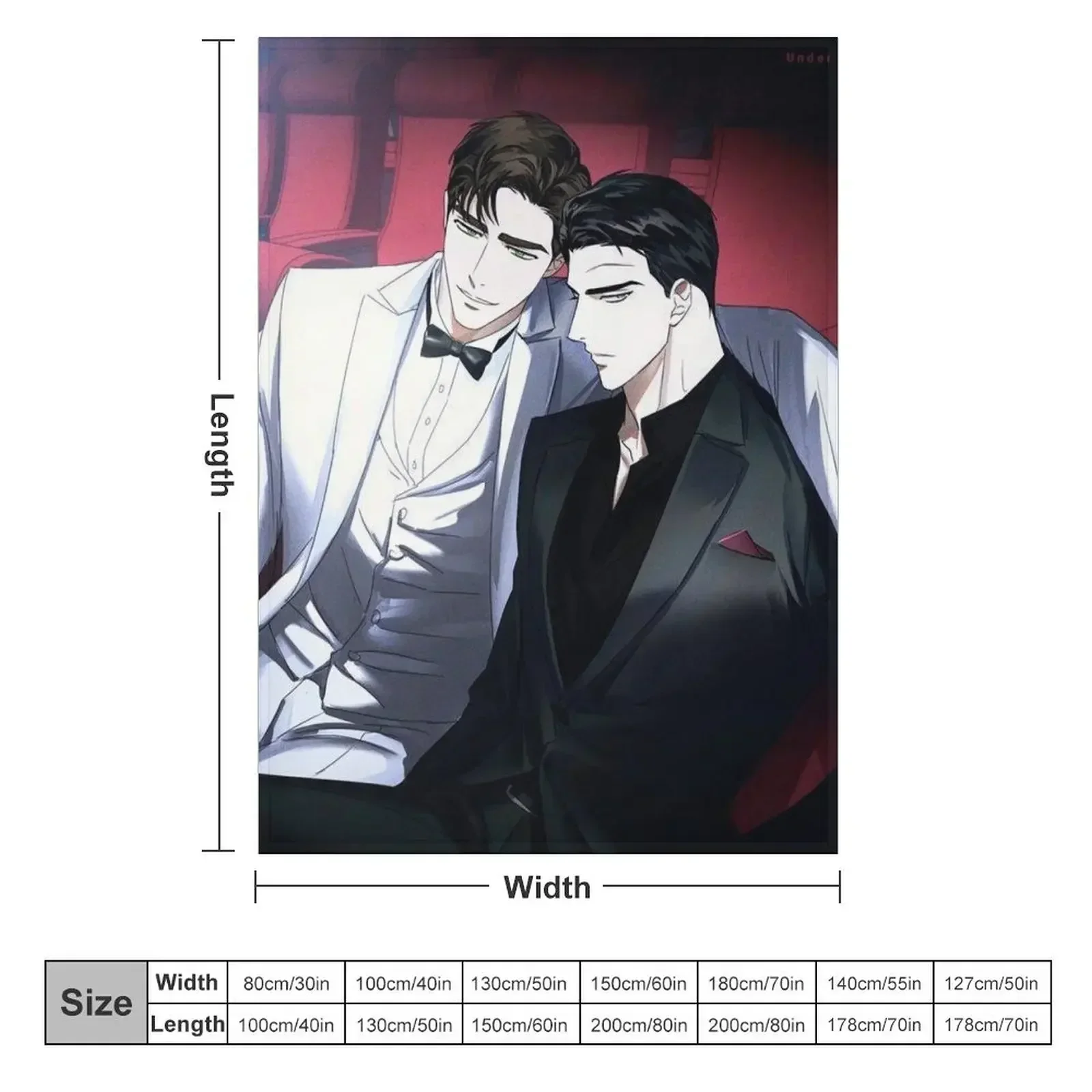Jin Cheong Woo & Matthew Rayner Under The Green Light Manhwa Throw Blanket halloween Luxury Cute wednesday Picnic Blankets