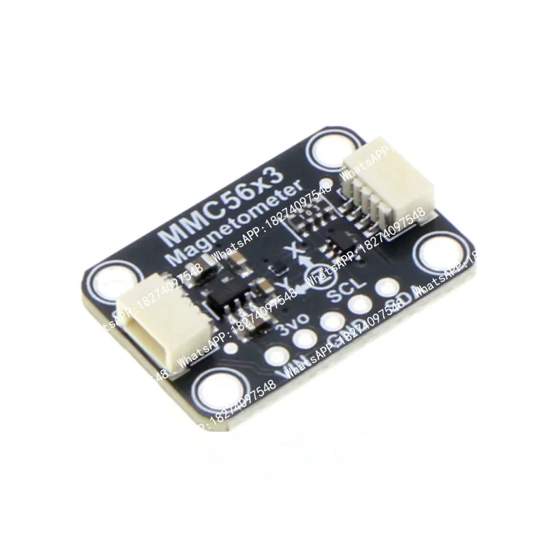 In stock.  MMC5603 three-axis magnetometer module For STEMMA QT/Qwiic interface