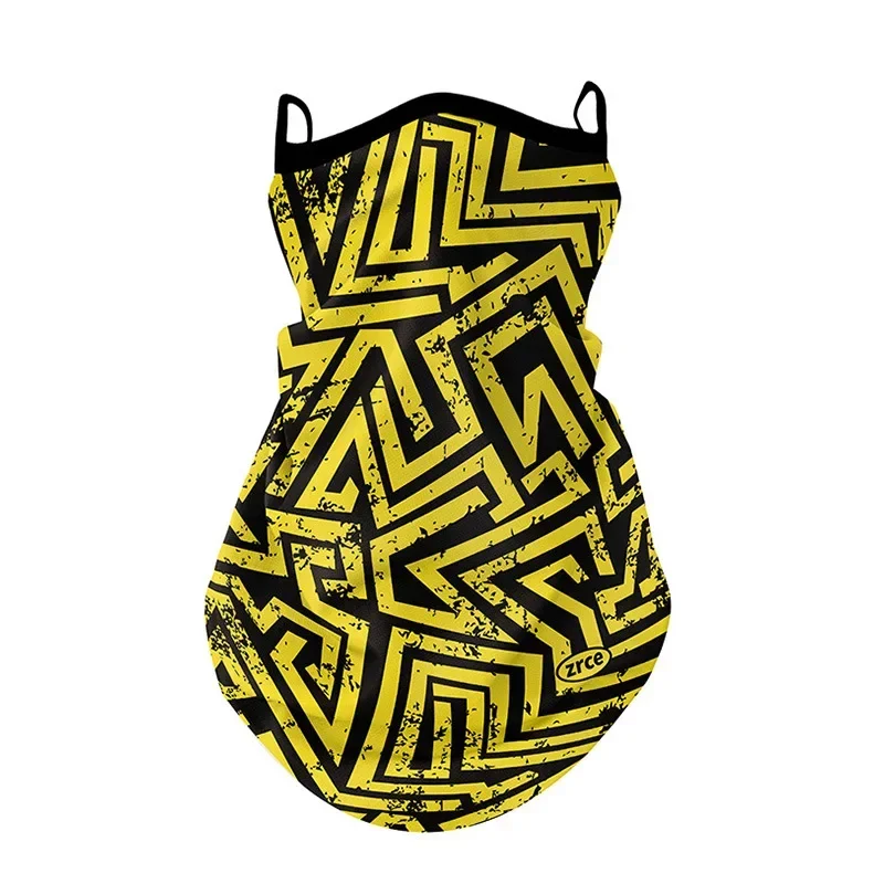 

Breathable Bandana Earloops Balaclava Unisex Motorcycle Riding Face Mask Windproof Anti-UV Cycling Headgear Outdoor Neck Warmer