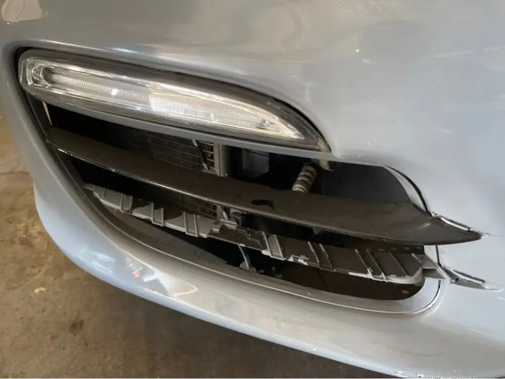 

Left Lower Front Bumper Fog Light Grille Molding Trim For Porsche