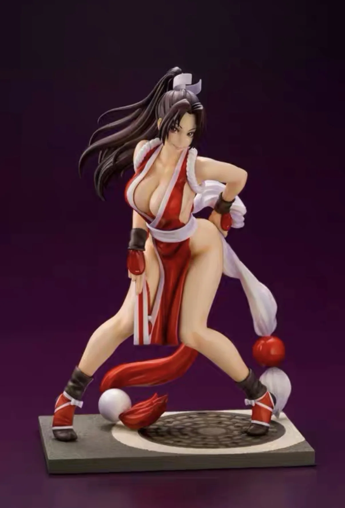 [ spot] I don't know the fire dance KOF boxing king 98 SNK duel hand-on beautiful girl statue
