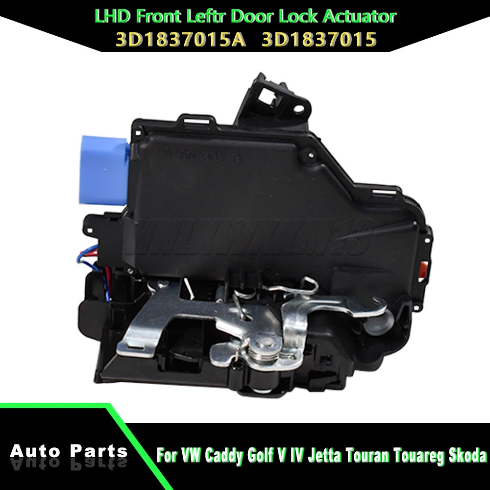 

LHD Front Left Door 9pins Lock Actuator for VW Caddy Golf V IV Jetta Touran Touareg Skoda Octavia Seat Altea Toledo 3D1837015