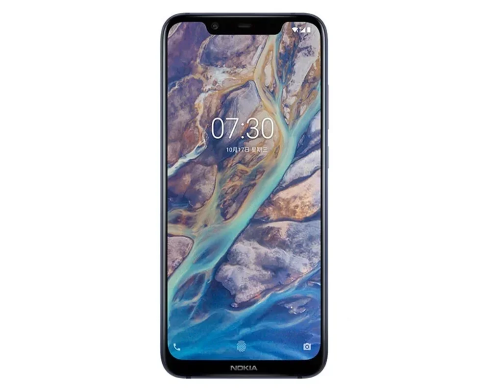 Nokia X7 4G 13MP Cameraoriginal CPU Qualcomm Snapdragon 710SmartPhone Battery capacity 3500mAh used phone