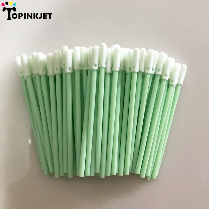 100pcs/bag Fiber Optic Cleaning Tool Micro Cleaning Foam for Fiber Cleaning Printhead Cleaning Tool