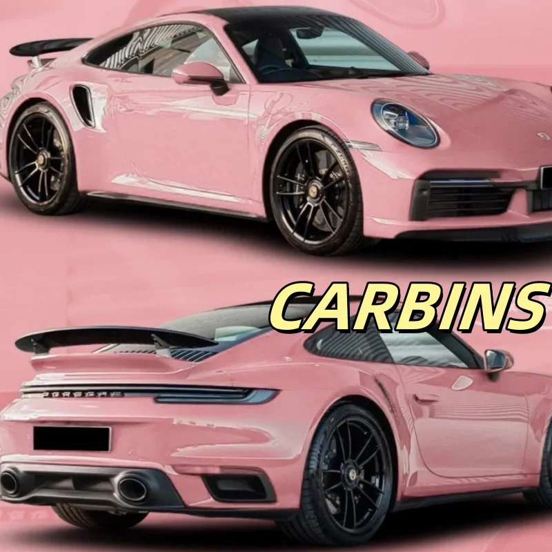 Carbins cereja rosa selbst heilende 1.52*16.5m tpu mudança de cor ppf filme de proteção de pintura tpu rolo de filme de envoltório de carro