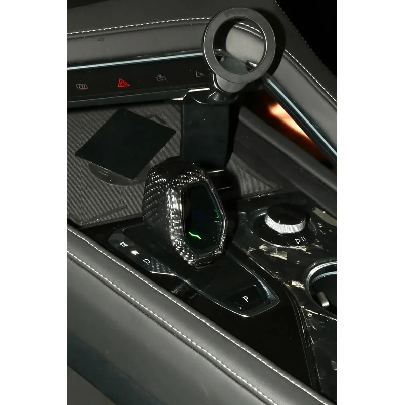 High Quality Carbon Fiber Hollow Out Gear Shift Lever For 001 FR 2021-2025
