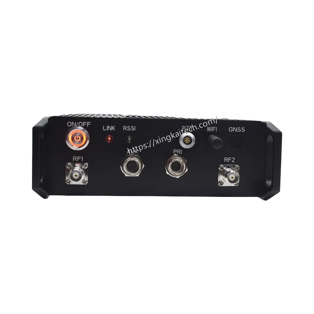VTOL Long Range SDR Backpack 100Mbps Cofdm Modulation 2*10W MIMO Mesh Network Wireless Cofdm Video Transmitter with FHSS Hopping