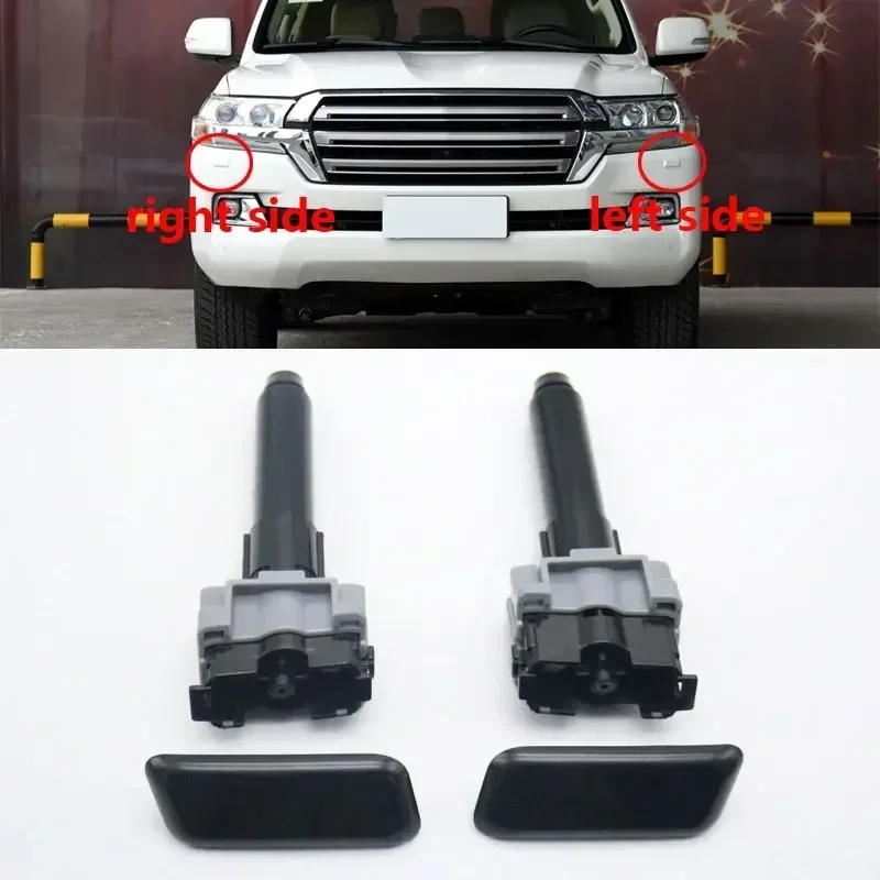 Para Toyota Land Cruiser GRJ200 LC200 2016-2021 faro delantero automático arandela boquilla de pulverización actuador de bomba d