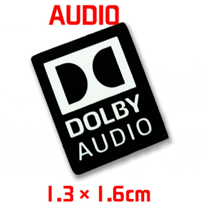 Original Dolby Dolby Surround Sound WIFI6 HDMI Labels Laptop Stickers Desktop Decor DIY Stickers