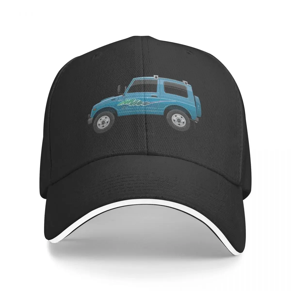 Jimny JA11 SJ410 Blue - Side Baseball Cap western Hat hard hat Women's Men's