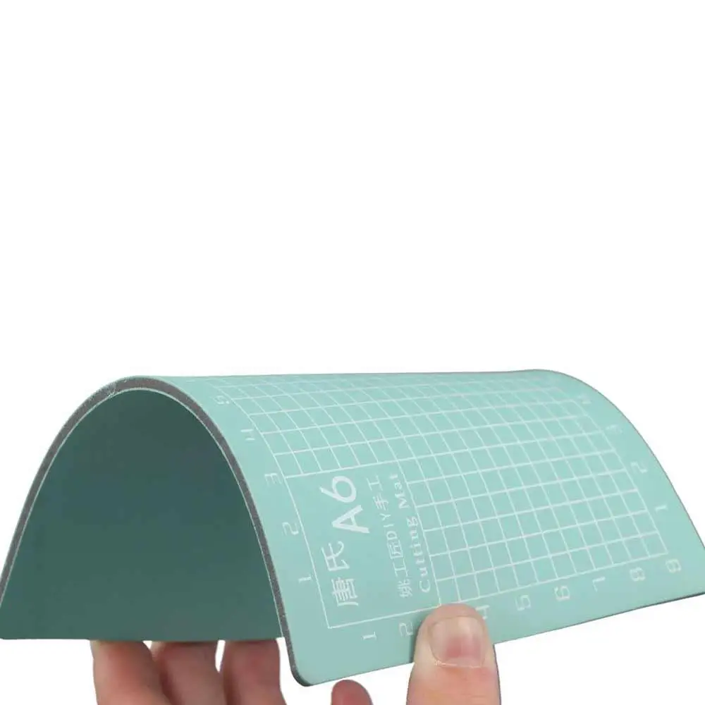 Strumenti di riparazione in PVC Artigianato fai-da-te Tappetini per scrittura Tagliere per carta da cucire Tagliere per incisioni Tappetini patchwork Tappetino da taglio con griglia A6