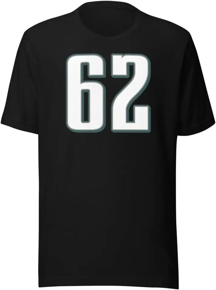 

Jason Kelce Philly No. 62 T-Shirt