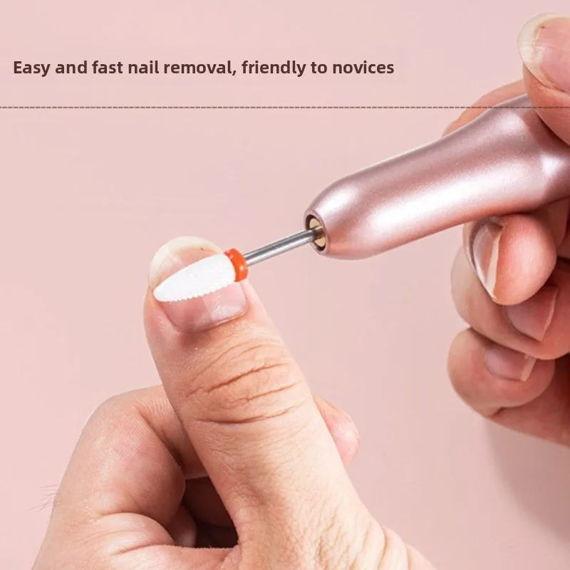 Professioneller multifunktionaler elektrischer Hand-Nagelbohrer mit 20.000 U/min, tragbares, wiederaufladbares Nagelentfernungswerkzeug für Salon-Maniküre-Set