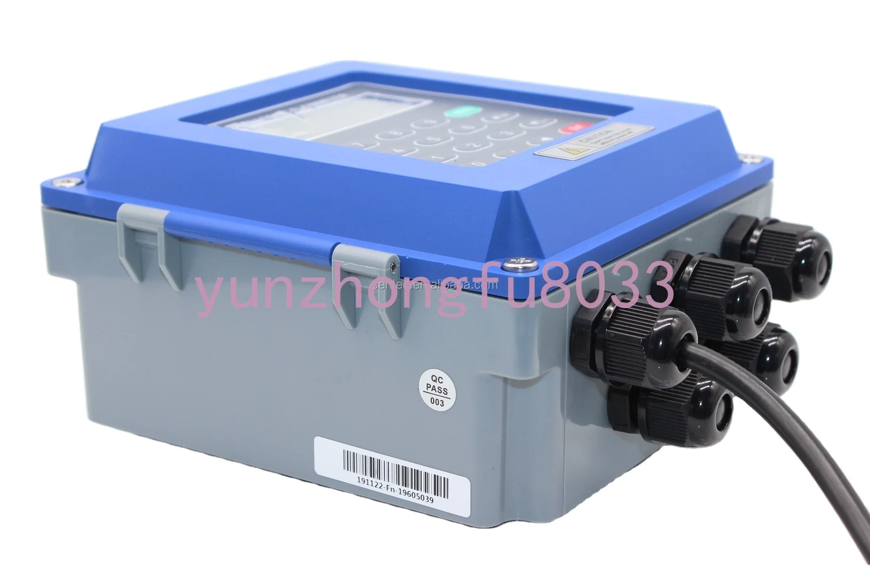 Sentec Low Price Non-contact 1% Accuracy Data Recorder Rs485 Transmission Time Clamp Wall Mounted Ultrasonic Flowmeter