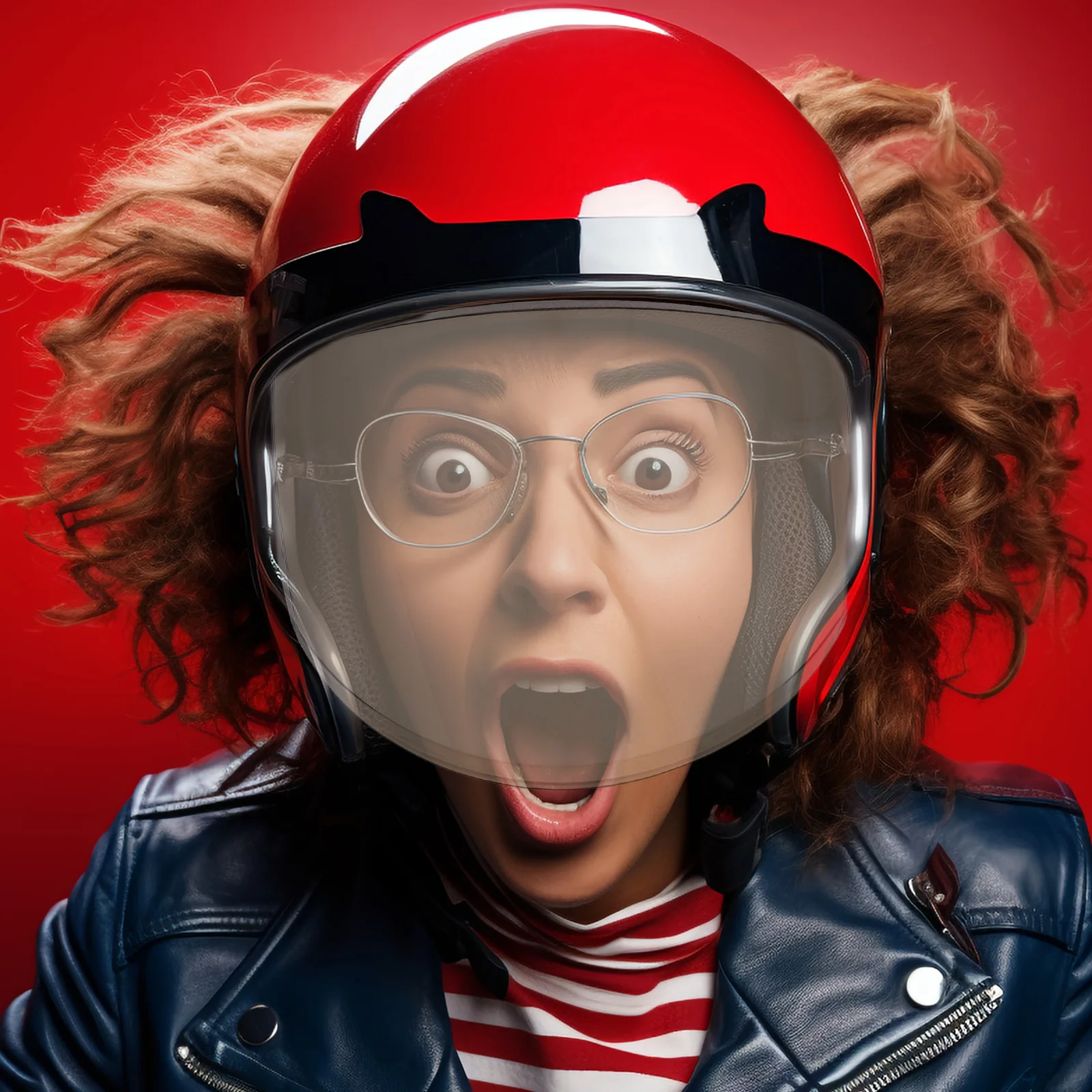 

Мотоциклетный козырек, полнолицевая защита от ветра и мусора, стильная функциональная мужская коричневая универсальная замена