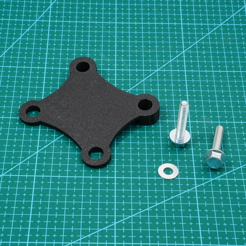1Set Front Fender Angle Raising Spacer w Extended Screws 3D Printed Mudguard Lift Block For Surron Ultra Bee Wheel Modification