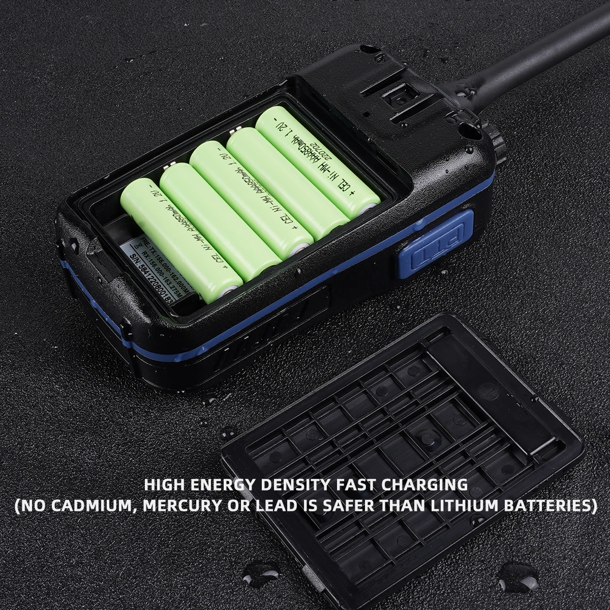 Marine Walkie Talkie VHF Boat Radio Floating Handheld Radio Waterproof IP-X7 Submersible 1W 3W Long-Range Communication KSUT P25