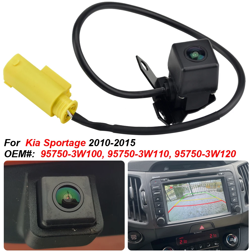 For KIA Sportage 2011 2012 2013 2014 2015 2016 Rear View Camera Reverse Backup Parking Assist Camera 95750-3W100 / 95750-3W110