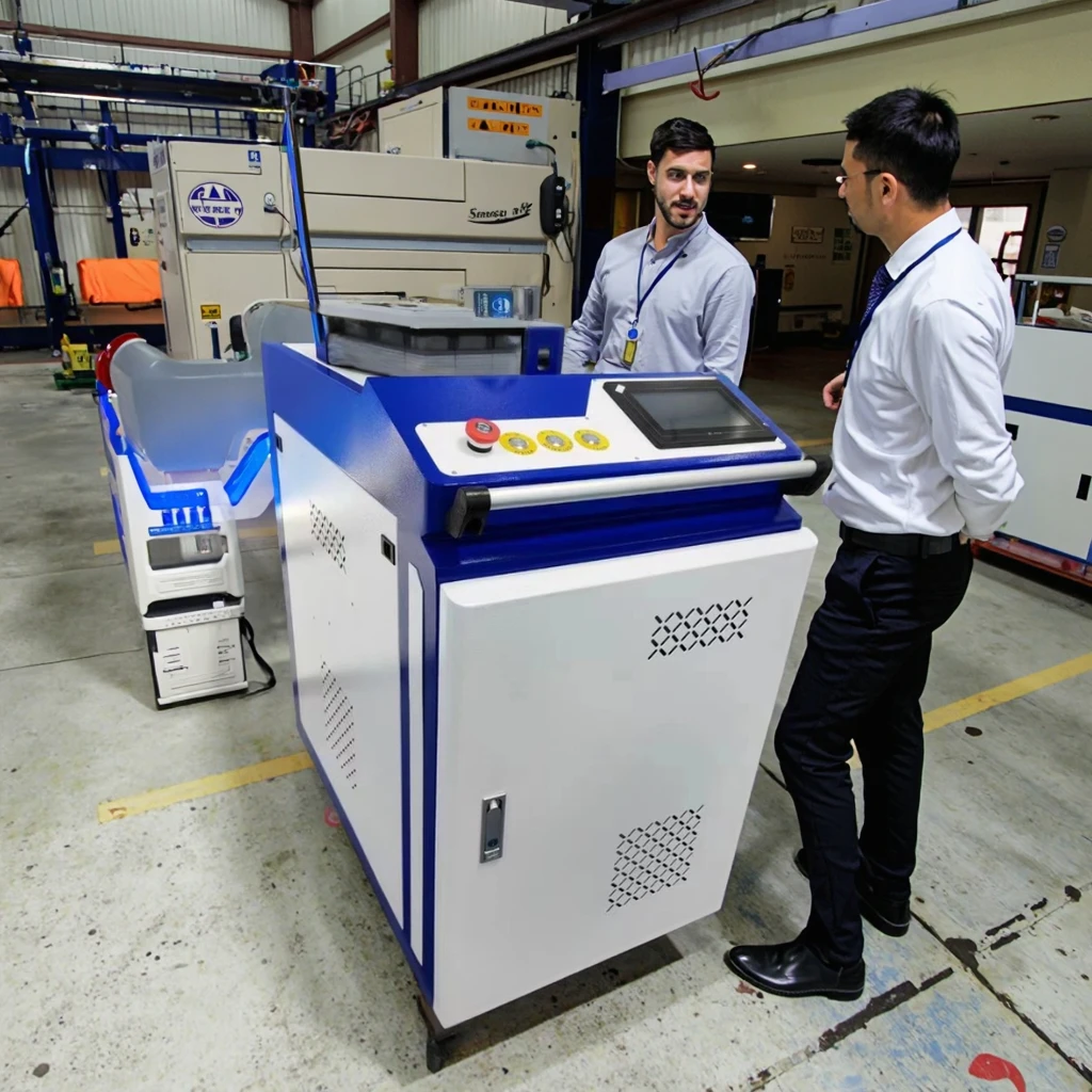 3-in-1 laserlasmachines Handheld laserlasmachine voor metaal