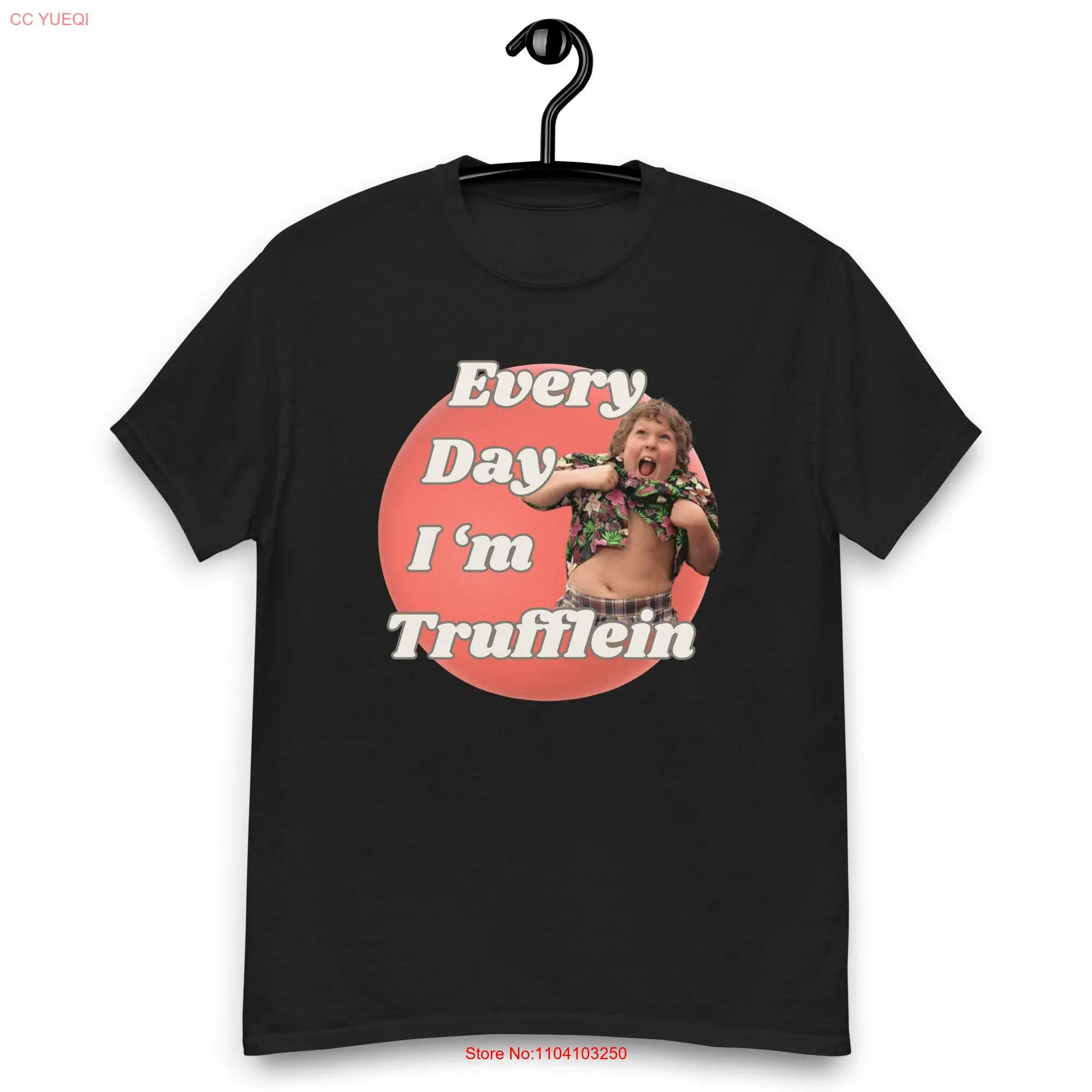 

The Goonies Truffle Shuffle whimsical T shirt for Everyone Movie Magic Moments Birthdays Holidays Gag