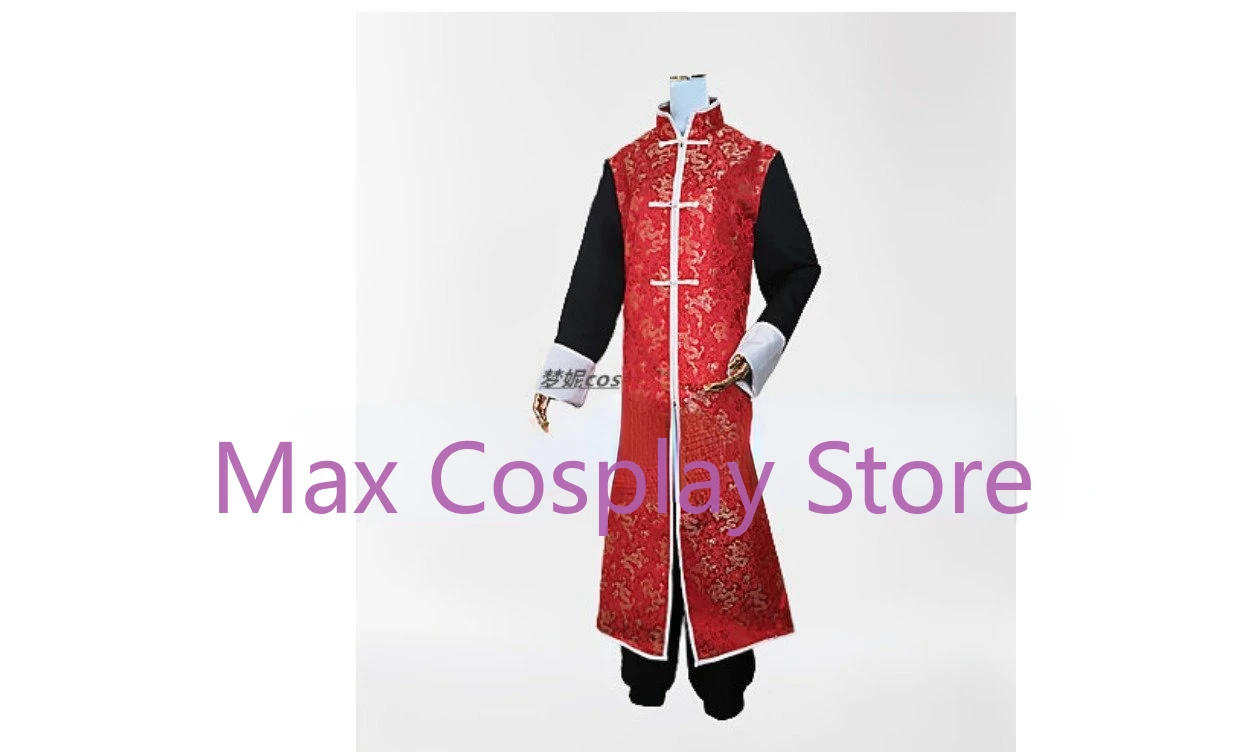 Max Game FGO Cosplay Lancer Costume Fate/EXTRA Assassin Cosplay Chinese Kung Fu Outfits Li Shuwen Cheongsam Suit Custom size