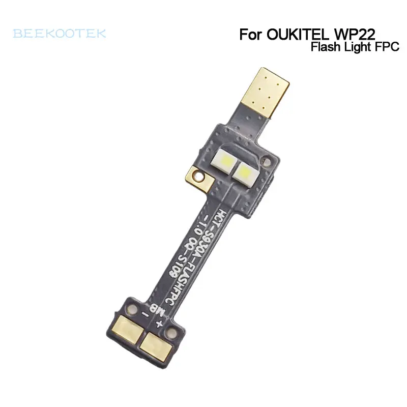 New Original OUKITEL WP22 Cell Phone Flash Light Cable FPC Accessories For Oukitel WP22 Smart Phone