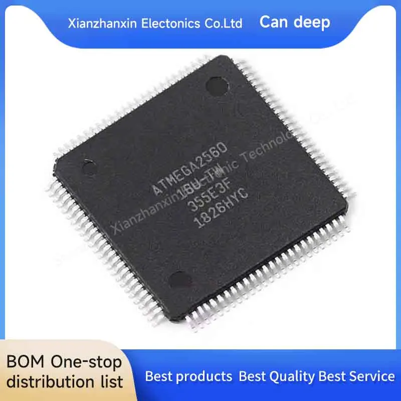 1pcs/lot ATMEGA2560-16AU ATMEGA2560 TQFP100 8-bit microcontroller new and original