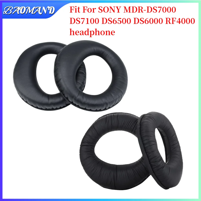 

Ear Pads for SONY MDR-DS7000 DS7100 DS6500 DS6000 RF4000 Headphones replacement headband cushion headset Gamer Leather case