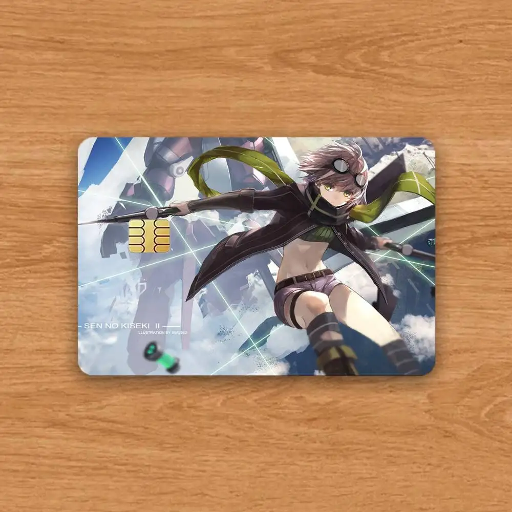 The Legend of Heroes Sen no Kiseki Credit Card HD Stickers Game Card Decal Card Matte Film Skin Small Chip Waterproof Sticker