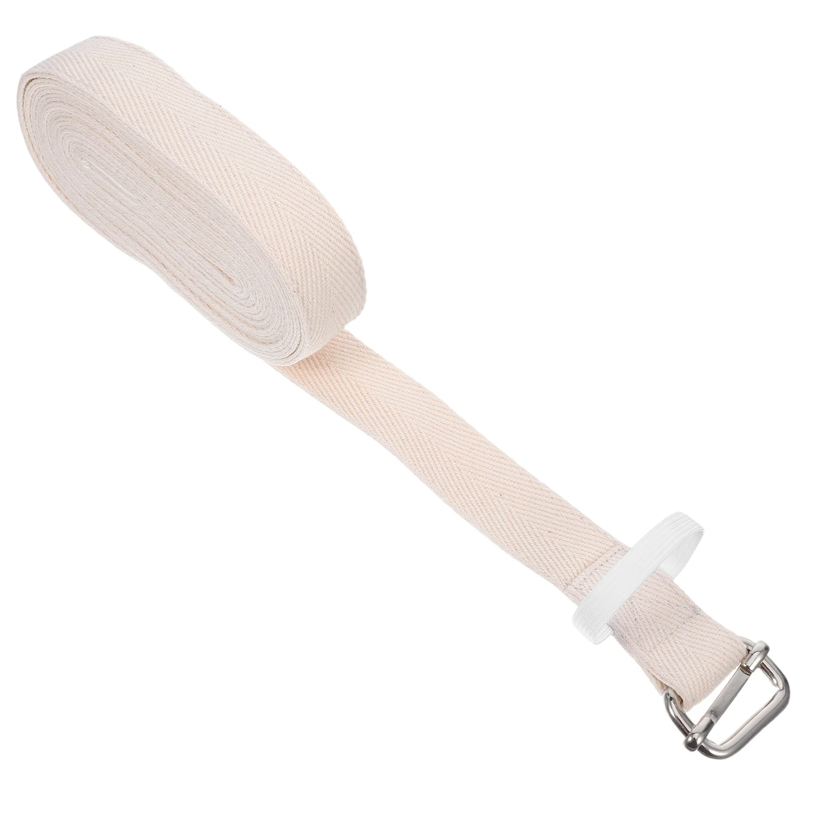 

1Pcs Yoga Stretch Belt Pure Cotton Adjustable Stretch Strap for Beginners Pilates Physical Therapy Fitness Elastic Band Portable