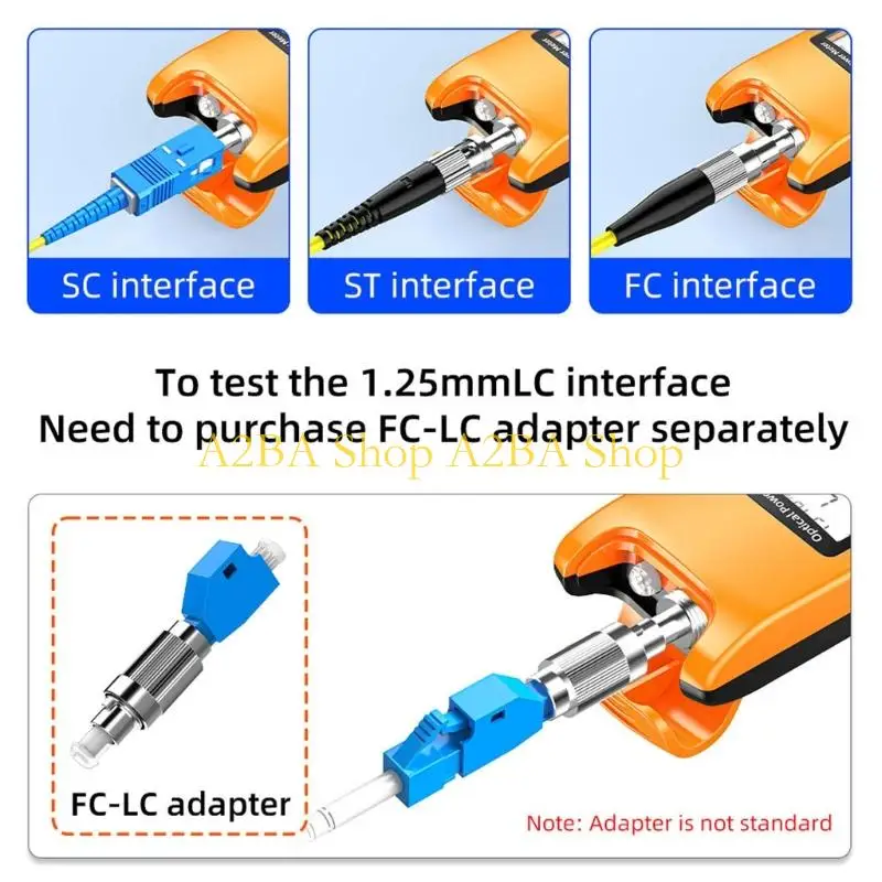 

Ручной измеритель мощности оптики А2БА для тестирования волоконно-оптических линий и обнаружения потери сигналов