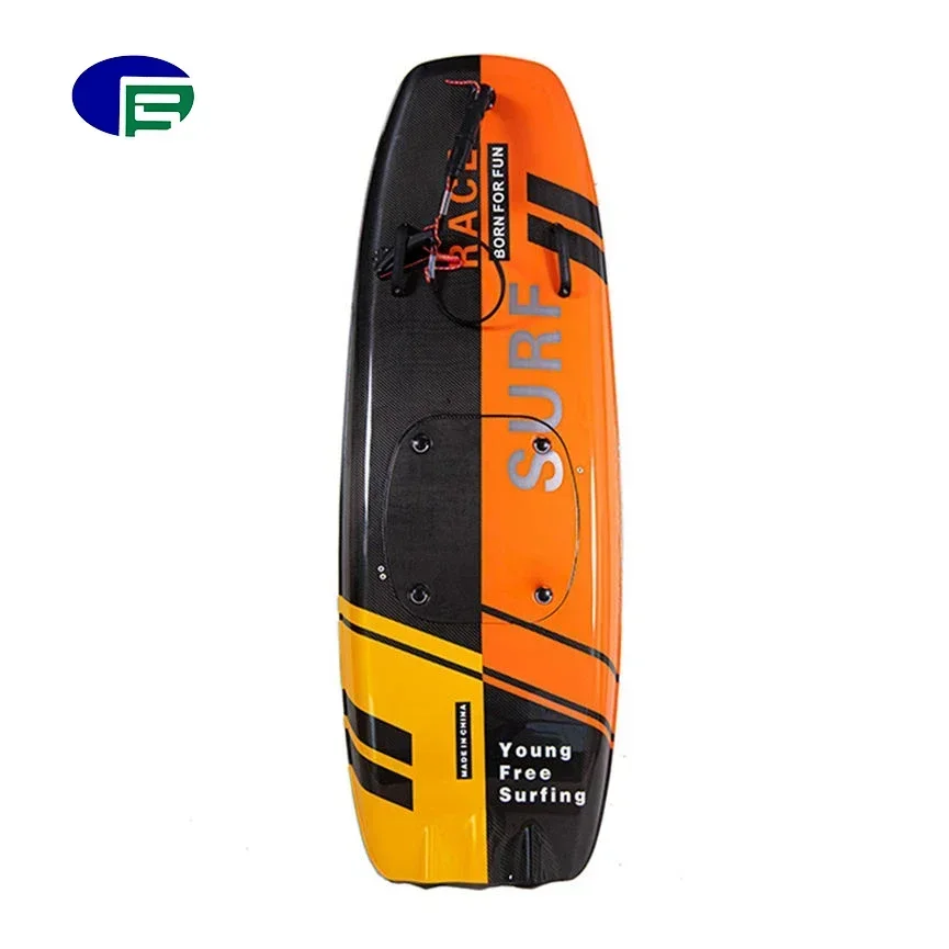 Water sport jet motorized gas surfboard 50KM/h jet surfboard with fin