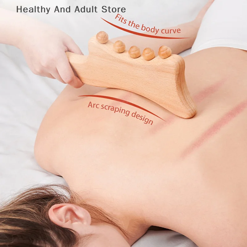 

Wooden Massager Handheld Massager Stick For Fascia Cellulite Muscle And Abdomen Body Therapy Massager Muscle Belly Relief Tool