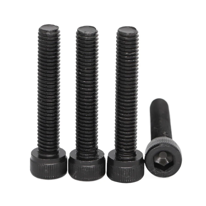 M10 1mm 1.25mm 1.5mm Pitch Left Handed Way Opposite Reverse Fine Thread Cap Inner Hexagon Hex Socket Allen Head Cap Screw Bolt