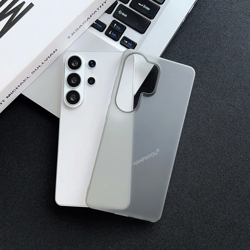 Ultra Thin Ice Mist Translucent Case For Samsung Galaxy S26 S25 S24 Ultra Plus FE Edge Anti-Fingerprint Matte Silky Cover