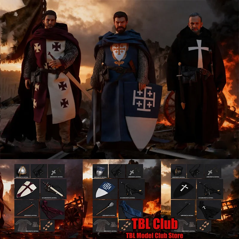 

Предварительный запас, масштаб 1/6, капитан гвардия, больничный рыцарь, 12 дюймов, полный набор, экшн-фигурка солдата 101TOYSxPP STUDIO MA003A MA003B MA003C