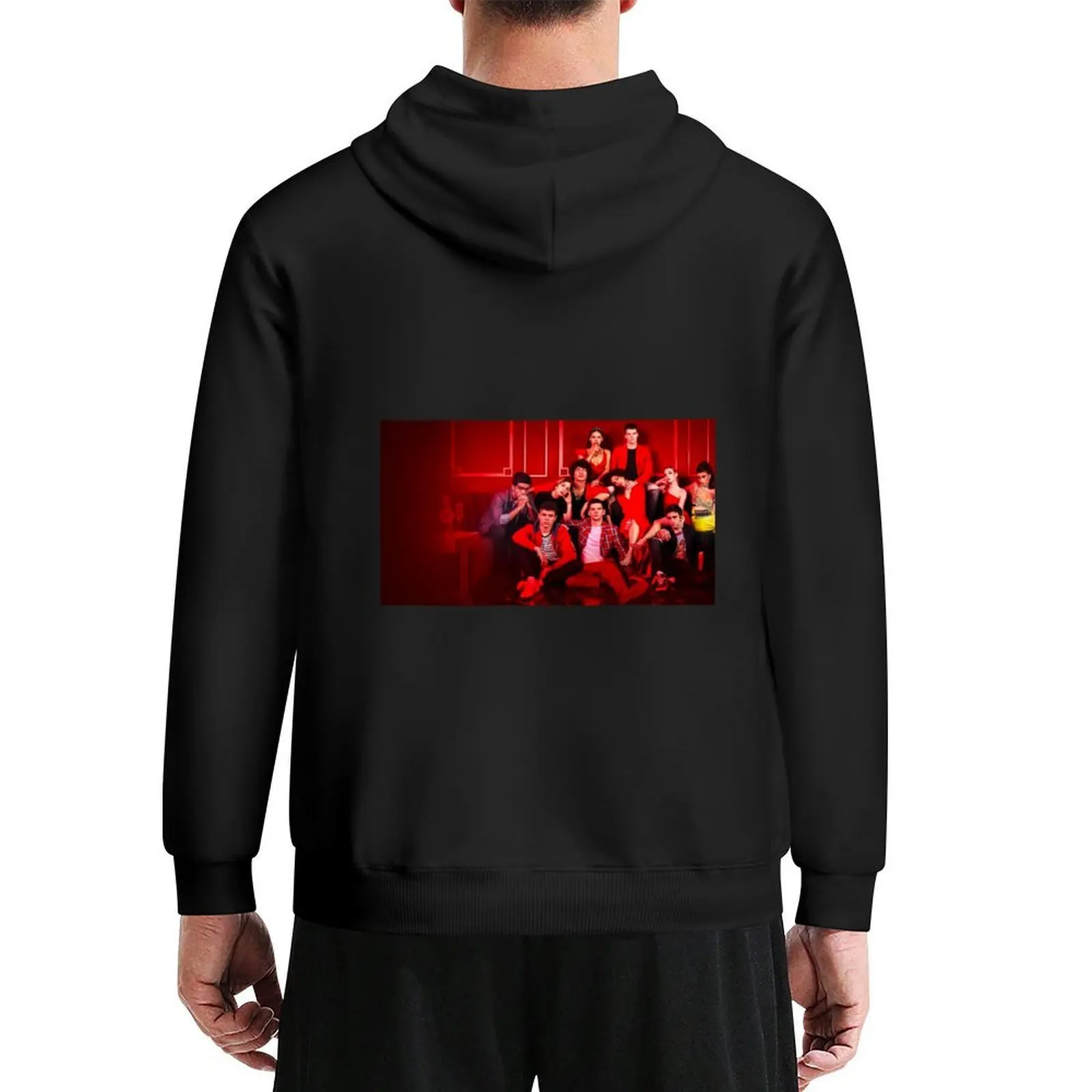 

Elite Netflix Season 3 Cast Photo Hoodie men's coat korean clothes graphic t shirts men tracksuit
