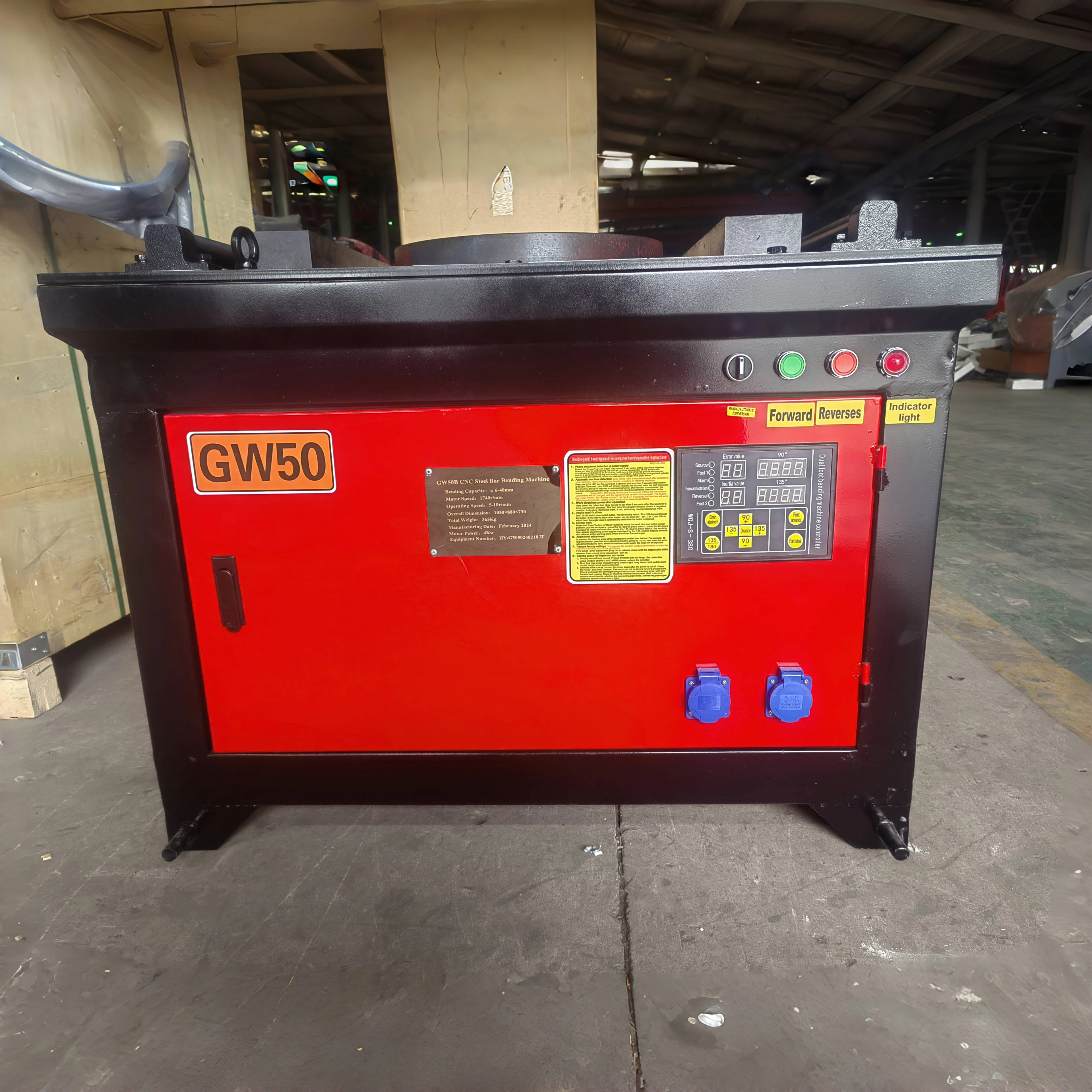 

Automatic Specialized Steel Bar Bending Machine For Metal Processing And Construction Featuring Core Motor Component