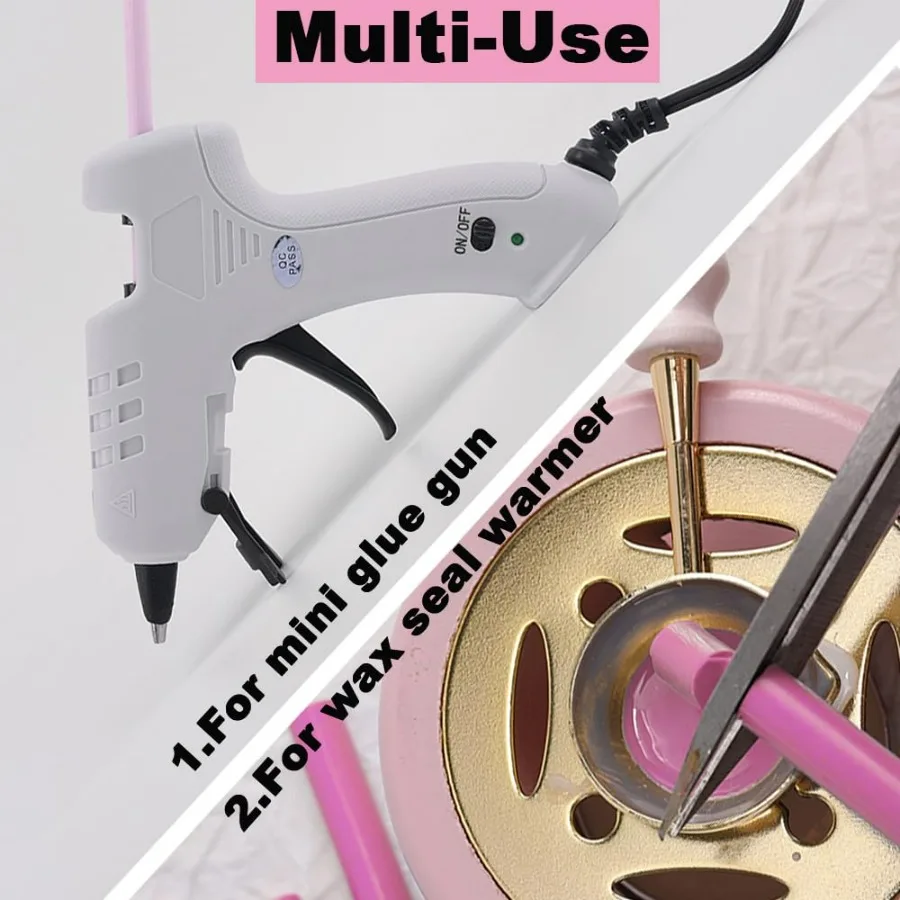 フラミンゴピンクのシーリングワックススティック26本入り グルーガン用シーリングワックススティック シーリングワックススタンプ 結婚式招待状 手紙 封筒 カード クリスマス用