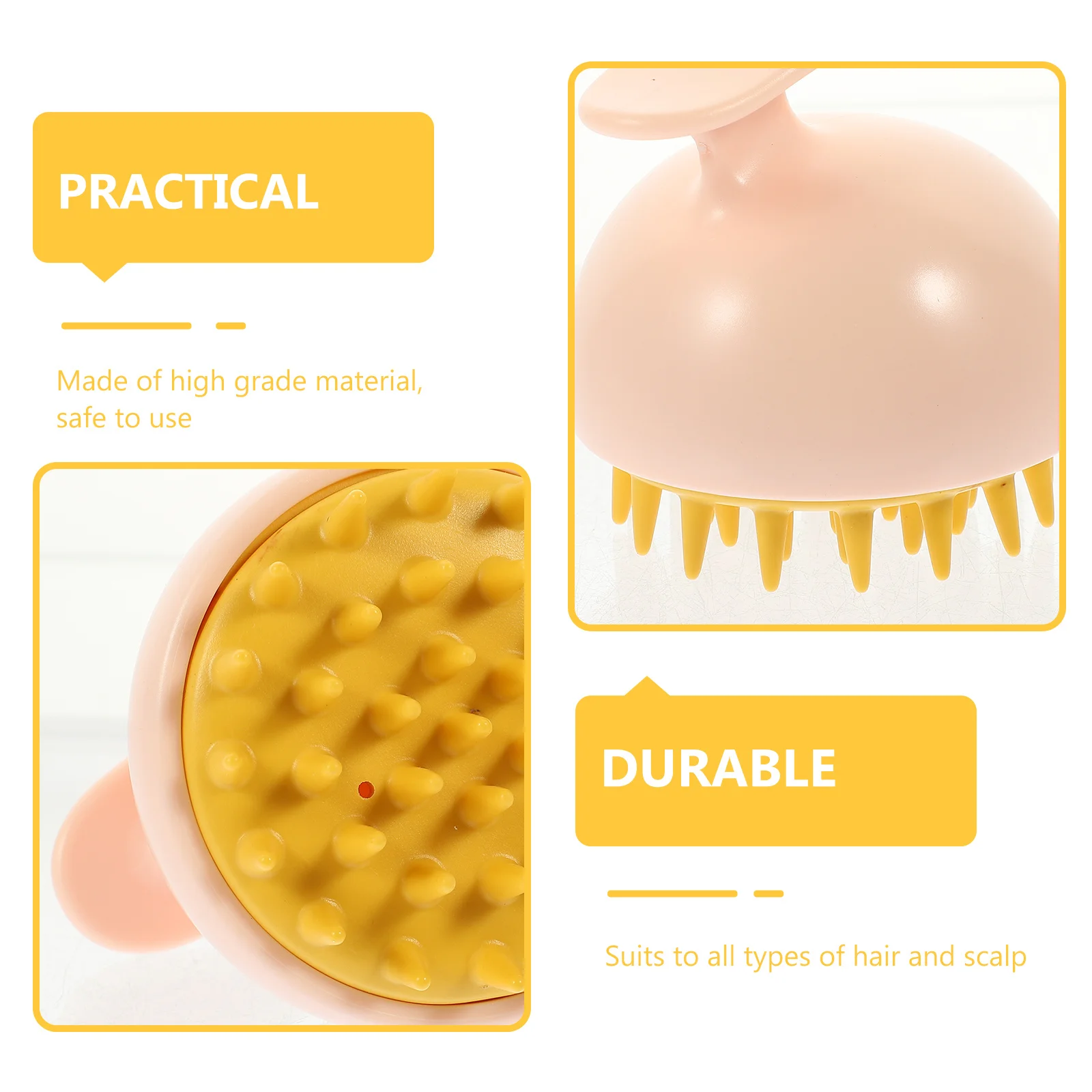 

2 шт. массажер для кожи головы, силиконовая щетка для мытья волос, износостойкий, удобный для путешествий, отшелушивающий крем для кожи головы, ежедневный профессиональный массаж